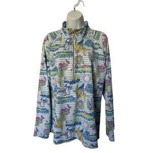 Kaeli Smith 1/4 Zip Country Club of Florida Golf Resort Size XL